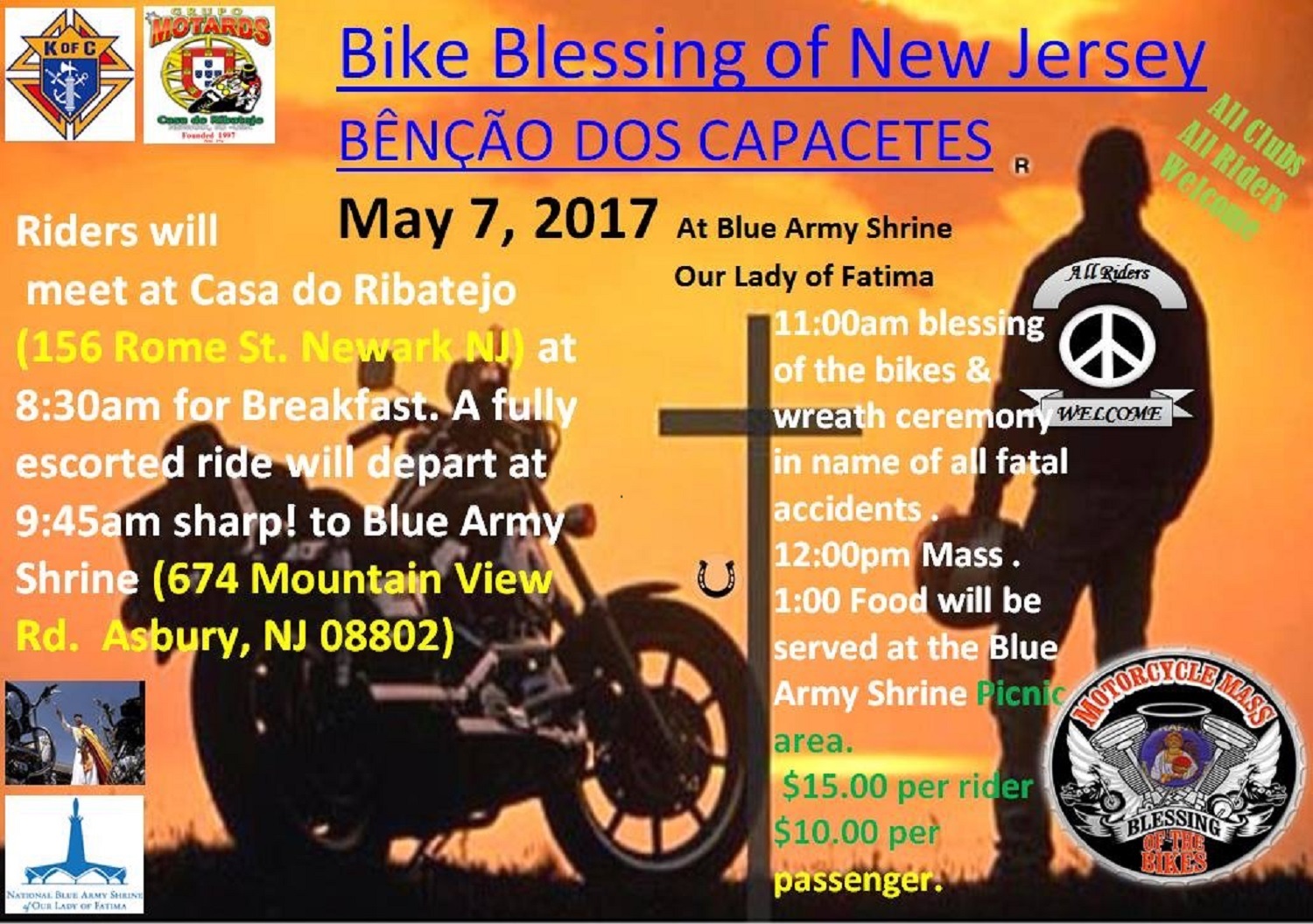 Blessing Of The Bikes Blessing Of The Bikes