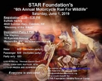 Annual Motorcycle Run and Party for Wildlife