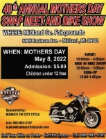 Midland Mother's day Swap Meet and Bike Show 