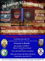 20th Anniversary 9 -11 Remembrance Ride