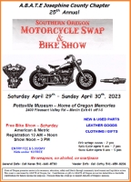 A.B.A.T.E. of Josephine County Annual Motorcycle Swap Meet & Bike Show