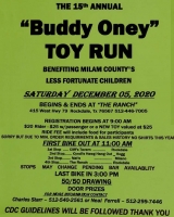 Annual Buddy Oney Toy Run