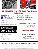 Annual Cruise for Colman Poker Run