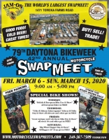 Annual Daytonas Worlds Largest Motorcycle Swapmeet & Bike Show