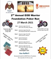 Annual EOD Warrior Foundation Poker Run
