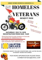 Annual Homeless Veterans Benefit Ride