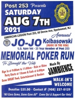 Annual Jo-Jo Kolbasowski Memorial Poker Run