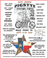 Annual Pigstye Pasture Party