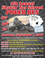 Annual Shakin' Not Stirred Poker Run