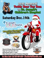 Annual Teddy Bear Toy Run to St. Joseph's Children's Hospital