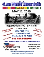 Annual Vietnam War Commemorative Ride