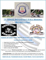 Annual Westchester C.O.B.A. Memorial Motorcycle Ride