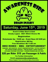 Awareness Ride for Brain Injury 