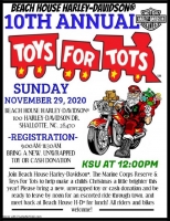 Beach House Harley-Davidson® Annual Toys for Tots