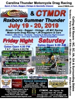 Carolina Thunder Motorcycle Drag Racing