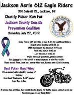 Charity Poker Run for Jackson County Suicide Prevention Coalition