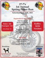 CMVA 27-7s Annual Spring Poker Run