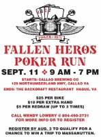 Fallen Heros Poker Run