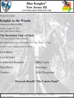 Knights in the Woods Charity Ride