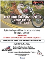 Let's Ride for Paws Benefit