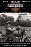 LTO Jonathon "Skunk" Devanie Annual Memorial Ride