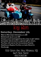 Moroney's Annual Toy Run