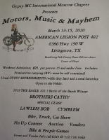 Motors, Music and Mayhem