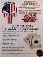 Ride For Life Poker Run