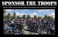 Sponsor The Troops Ride 