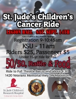 St. Jude's Children's Cancer Ride