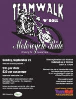 TeamWalk N'Roll Motorcycle Ride