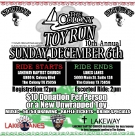 The Colony Toy Run