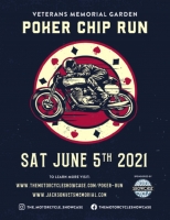 Veteran’s Memorial Garden Poker Chip Run