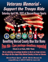 Veterans Memorial Support the Troops Ride